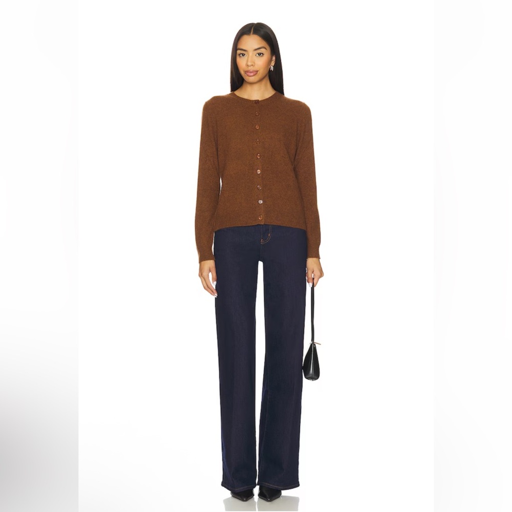 NEW Frame Le Slim Palazzo Long Wide Leg Jeans in Rinse Size 28 - Picture 2 of 10